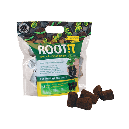 Root!t Natural Rooting Sponges 50 Refill Bag