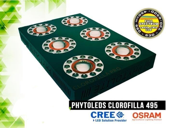 PhytoLed Clorofilla Cree 3070 495